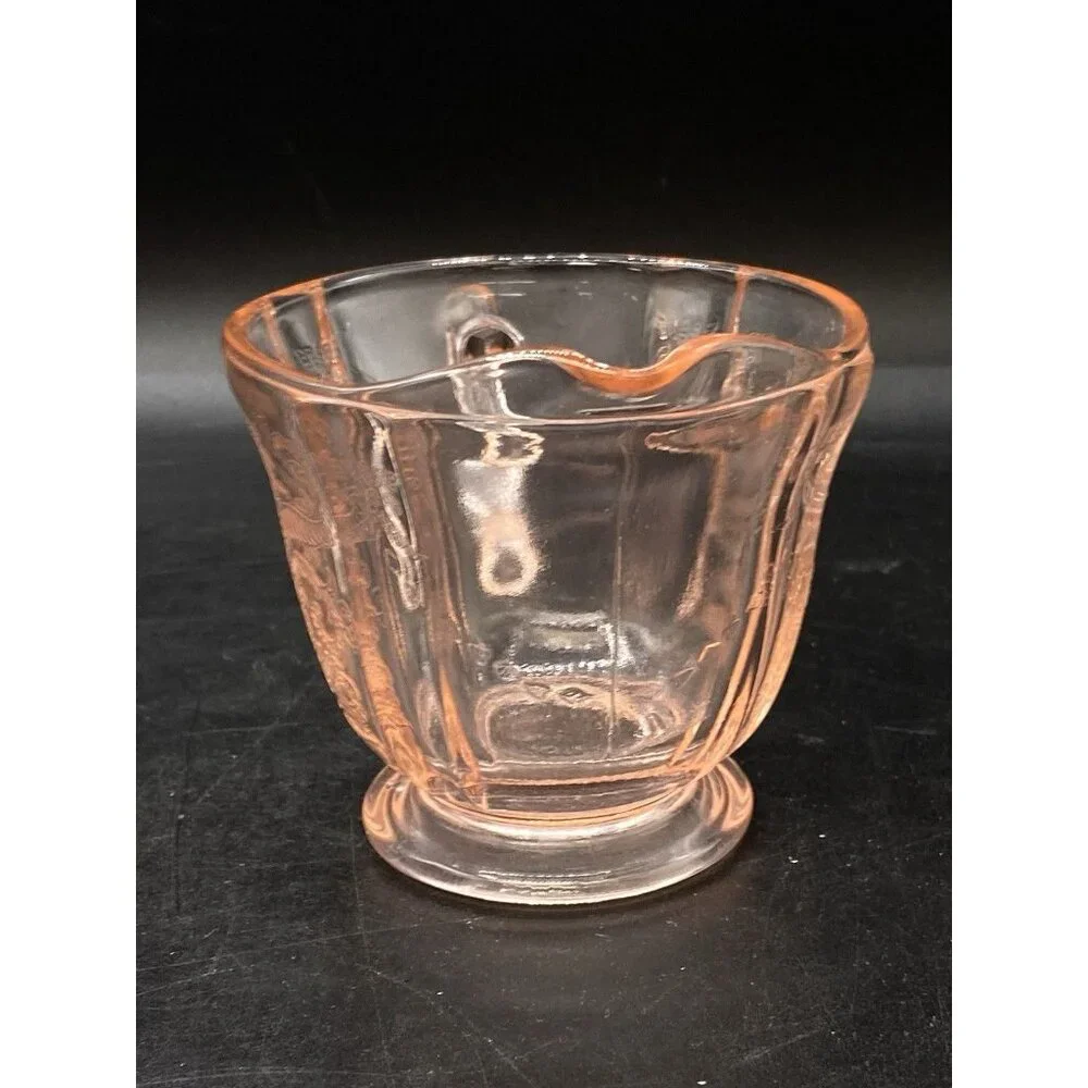 Indiana Glass Pink Depression Glass Madrid Creamer Pitcher